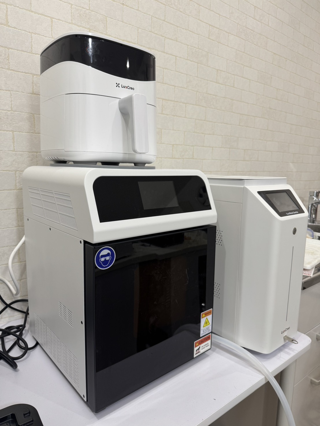 3Dプリンター出力様子